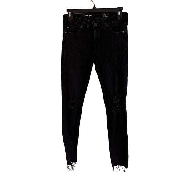 Ag Adriano Goldschmied The Legging Ankle Super Skinny Ankle Jeans Size 25R - Picture 1 of 8